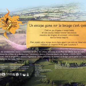 Présentation Escape game - le mystère du bocage