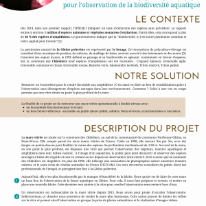 Présentation du projet